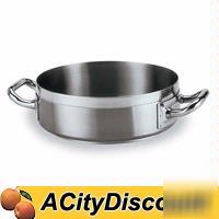 Carlisle 603324 24QT brazier pan s/s aluminum core