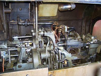Davenport screw machine model b with silencer