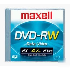 Maxell 635125 -maxell dvd-rw 2X speed 