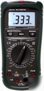 New mastech MS8260A digital ac/dc 10A multimeter dmm 