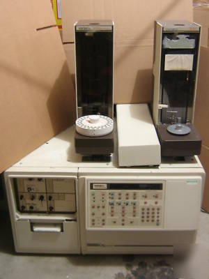 Varian star 3600CX gas chromatograph w/ 2 autoinjectors