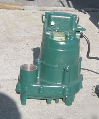 Pump sump effluent dewatering 0.5 hp zoeller N153-b