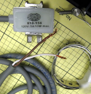 De-sta-co 810-156 cylinder reed switch, 9 foot lead 