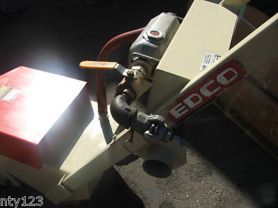 Edco resurface head air power chip deck scabbler CD5
