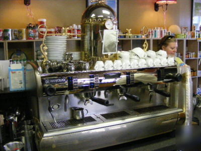 Rancilio classe 10 sde 3G gold dome espresso machine