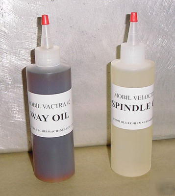 Bridgeport milling machine mobil way oil, spindle oil