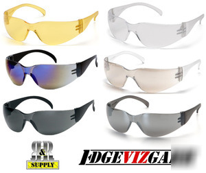 6 pair 1700 series you pick color safety glasses