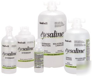 New wise 16 oz eye wash refill fend-all saline solution