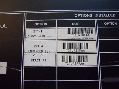 Ttc acterna t-berd 211 t-carrier analyzer