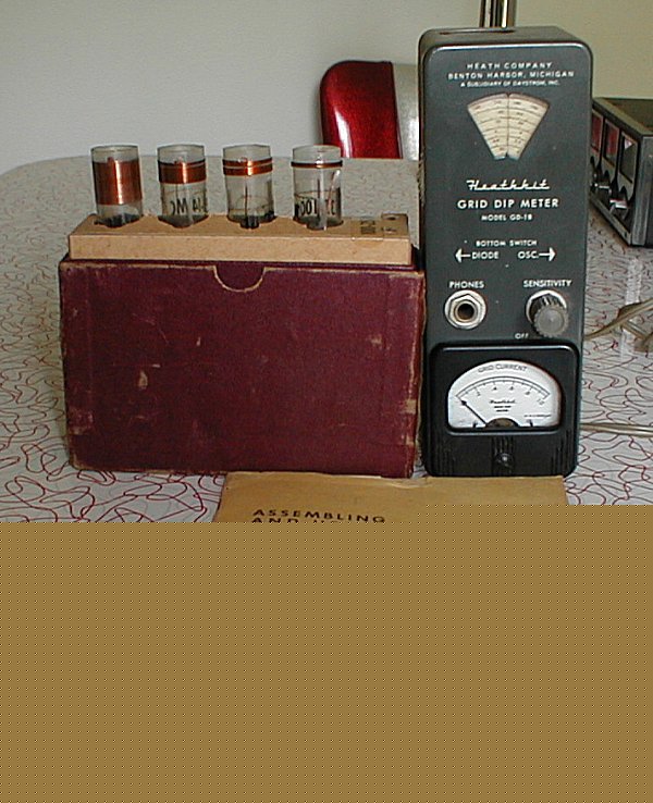Heathkit gd-1B grid drip meter