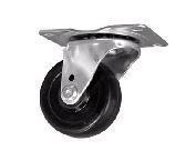 Set of 4 casters all swivel w/ 3