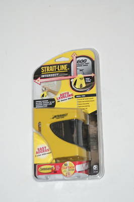 Straight-line intersect laser level