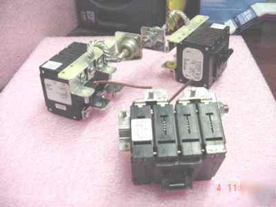 Airpax 40A 65V four pole circuit breakers IEL1112- 