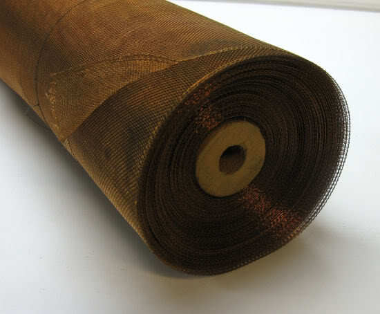 Brass mesh 3FT by 100FT, 20 mesh per inch 702B