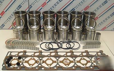 Komatsu 6D125-1 non-turbo D50A-17 overhaul kit