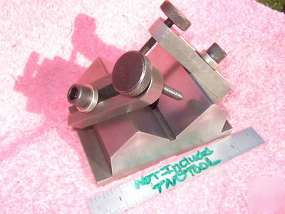 New brown&sharpe 750-c v-block(1)w/clamps xlnt $183 if 