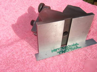 New brown&sharpe 750-c v-block(1)w/clamps xlnt $183 if 