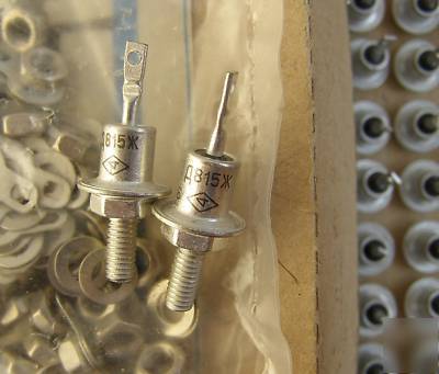 D815J ussr powerful zener diodes lot of 50 nos