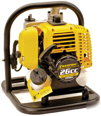 Mcculloch 1-inch 1 hp 2 cycle gas powered water pump