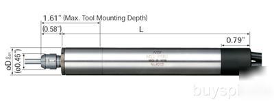 Nsk nakanishi straight air motor spindle MSS1902R 0.75