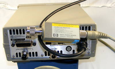  	agilent hp-437B with HP8481A sensor (18GHZ)