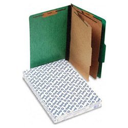 New six-section pressguard&reg classification folder...