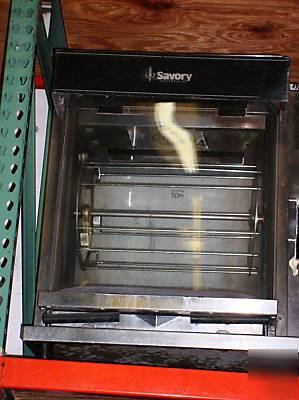 Rotisserie oven with 7 spits 