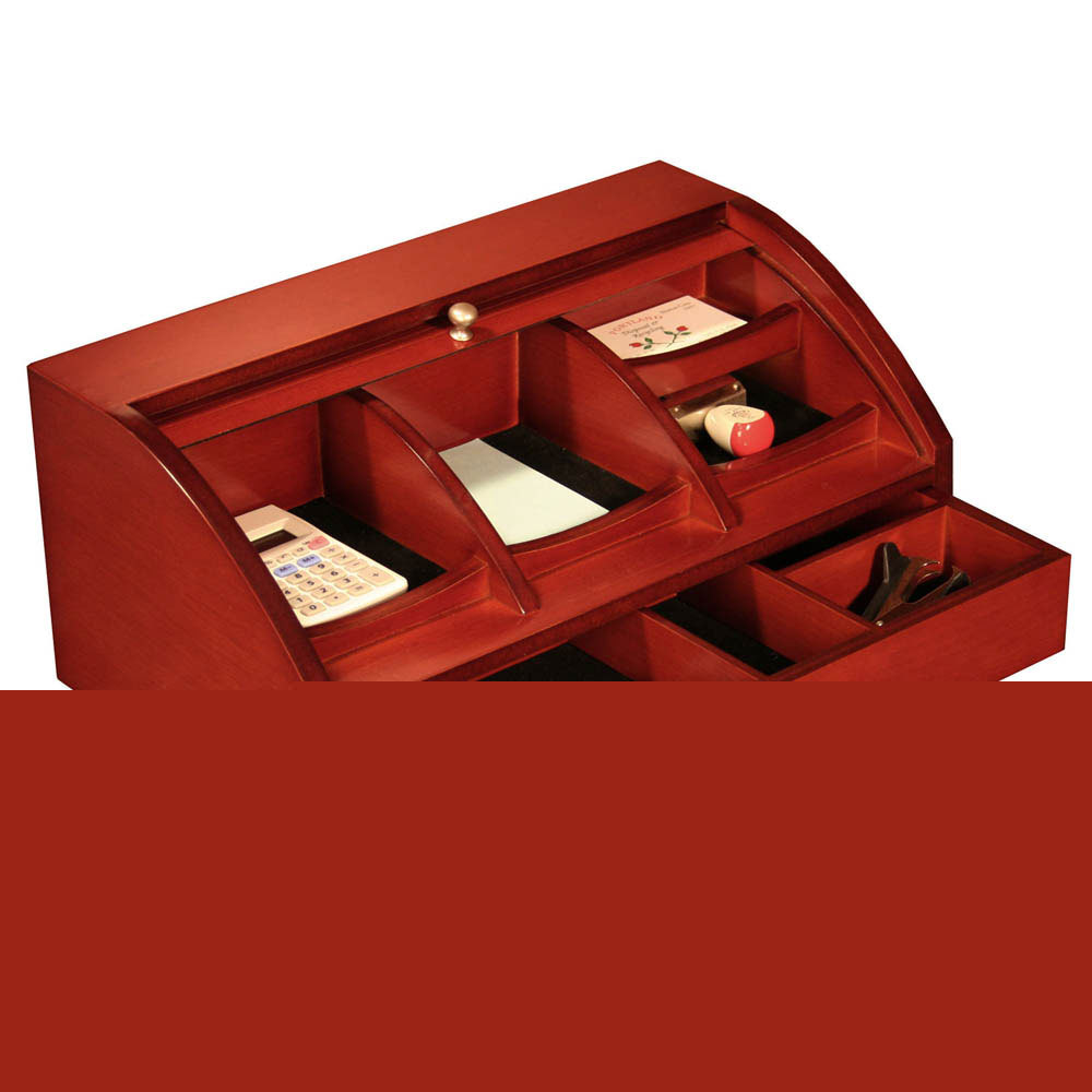 Cherry roll top deluxe valet by richards homewares