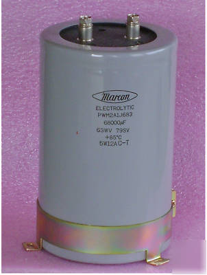 Capacitor 68000UF 63VW electrolytic marcon fujitsu