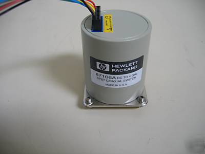 Hp / agilent 87106A mulit-port coaxial switch