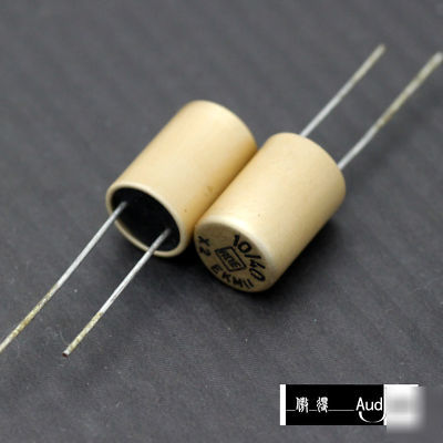 New 8PCS 10UF 40V roe ekm golded capacitors 