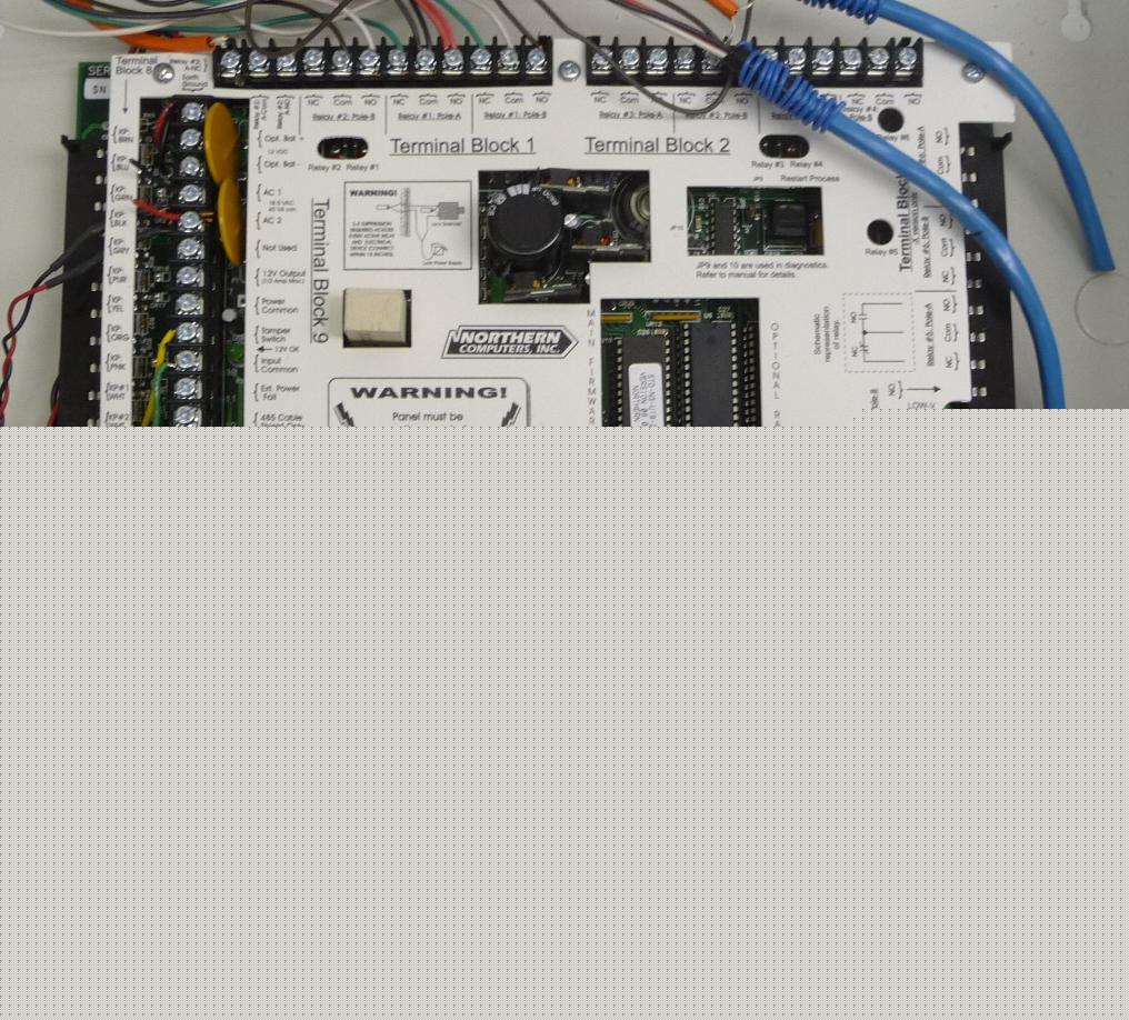 Northern computers N1000-iii access control panel board
