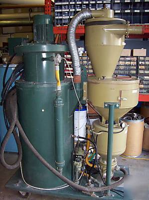 Vacu-blast dry honing sandblaster automatic dicing