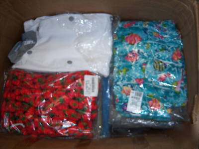 Wholesale lot 26 nwt landau chefs pants/coats - scrubs