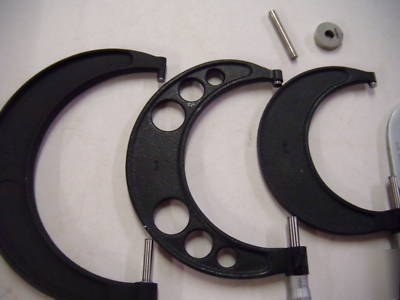 Brown and sharpe precision micrometer set