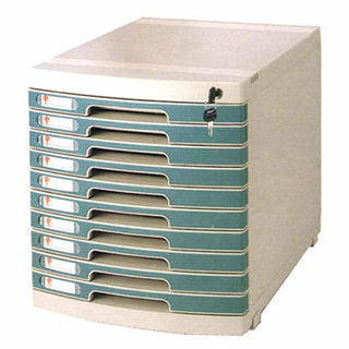 Desk organizer - 10 drawers (#2610G) 