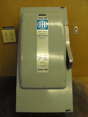 I-t-e imperial corp. heavy-duty safety switch c# sn-424