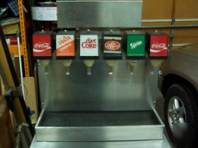 6 head coke fountain