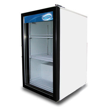Glass door refrigerator countertop 6.7 cu ft.