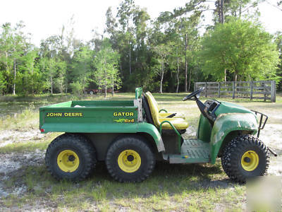 John deere gator 6X4 super machine gas trailer hitch 