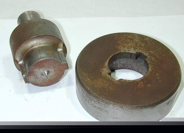 Punch press die 1-3/8 hole with ears sheet metal 