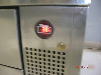 True chef base trcb-52 2 drawer refrigerator stainless