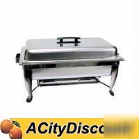 3EA economy chafing dish chafer w/ folding stand FCC11P