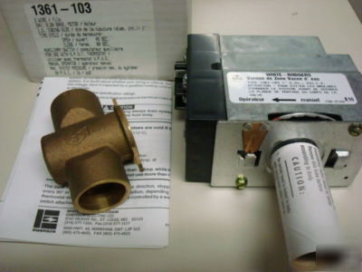 White rodgers hydronic 1361-103 zone valve 2-wire 1