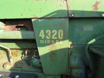 John deere 4320 diesel tractor ie- 4020 4620 4240 4230