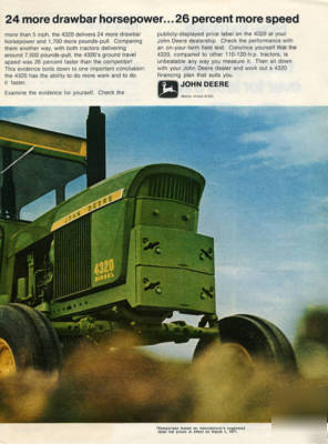 John deere 4320 diesel tractor ie- 4020 4620 4240 4230