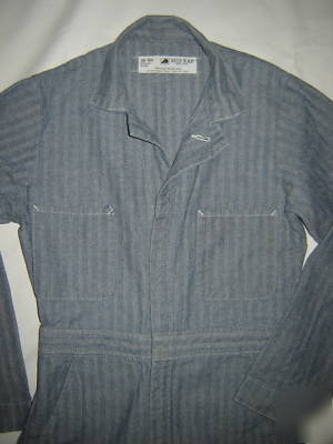 Red kap men's herringbone coveralls 36-regular