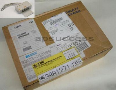 New hp agilent 16065C external voltage bias adapter lcr