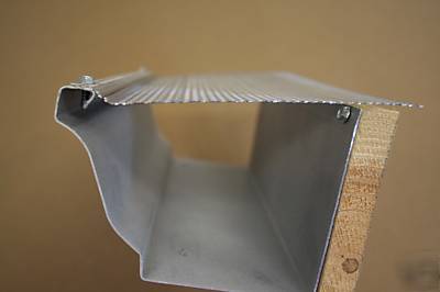 Surefit gutter guard-leaf guard -width 6.33