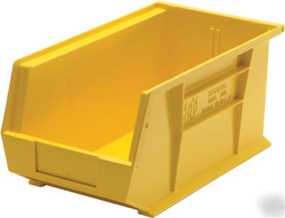 12 plastic stack hang storage bins containers 
